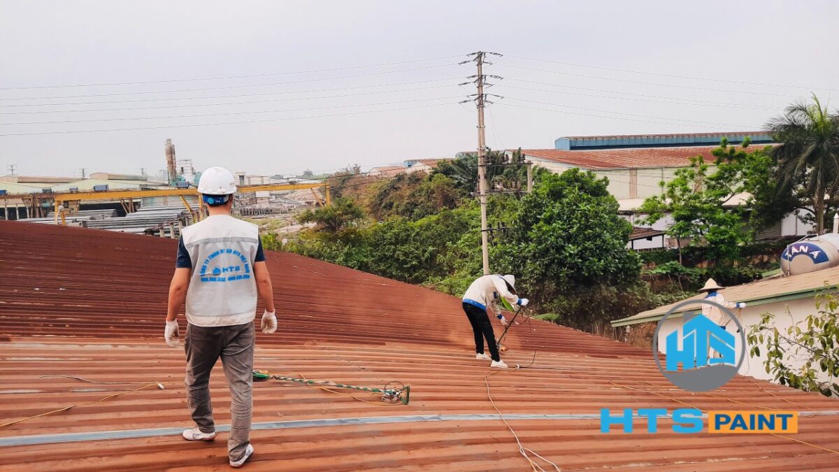 Hình ảnh lon sơn chống rỉ HTS® XH-P001