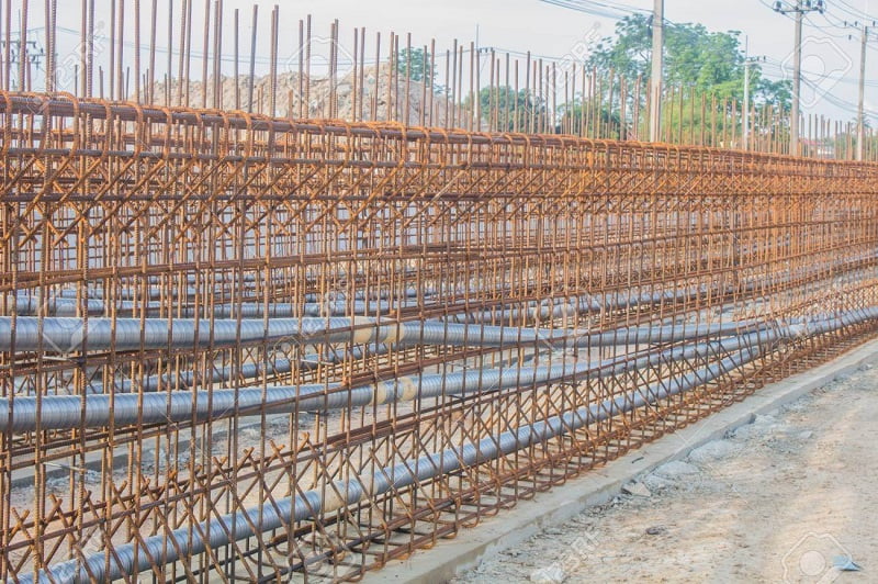 Kết cấu sắt thép bị hoen rỉ