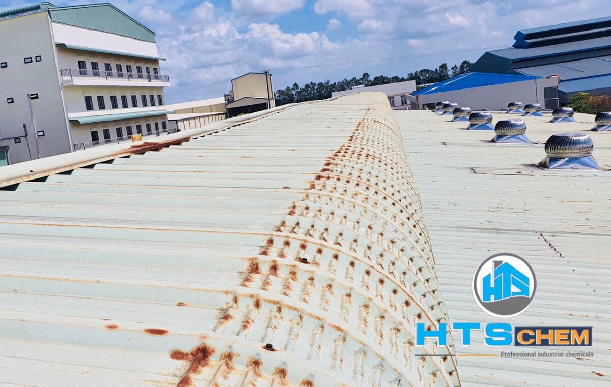 Sơn chống gỉ, chống thấm mái tôn HTS Paint