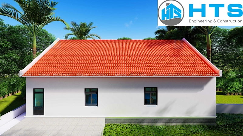 Ưu điểm của nhà lợp mái ngói