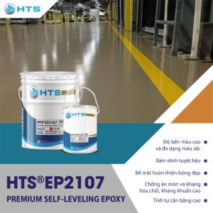 HTS® EP2107 - SƠN PHỦ EPOXY TỰ SAN PHẲNG - PREMIUM SELF-LEVELING EPOXY