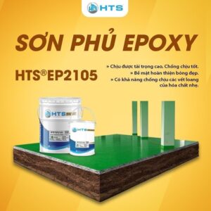 HTS®EP2105 - SƠN PHỦ EPOXY HỆ LĂN - EPOXY VERSATILES FINISH