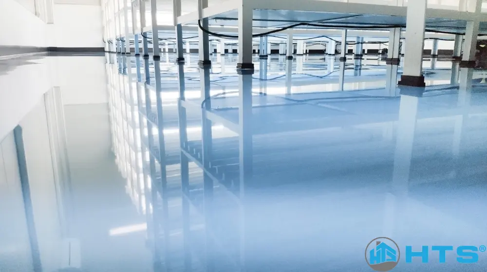 Sàn Epoxy Hiệu Ứng Sơn Mài Là Gì