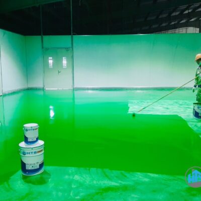 Quy trình thi công sơn nền epoxy từ A đến Z