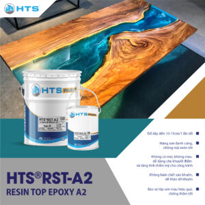 HTS®RST-A2 - SƠN PHỦ RESIN TRONG SUỐT - RESIN TOP EPOXY A2