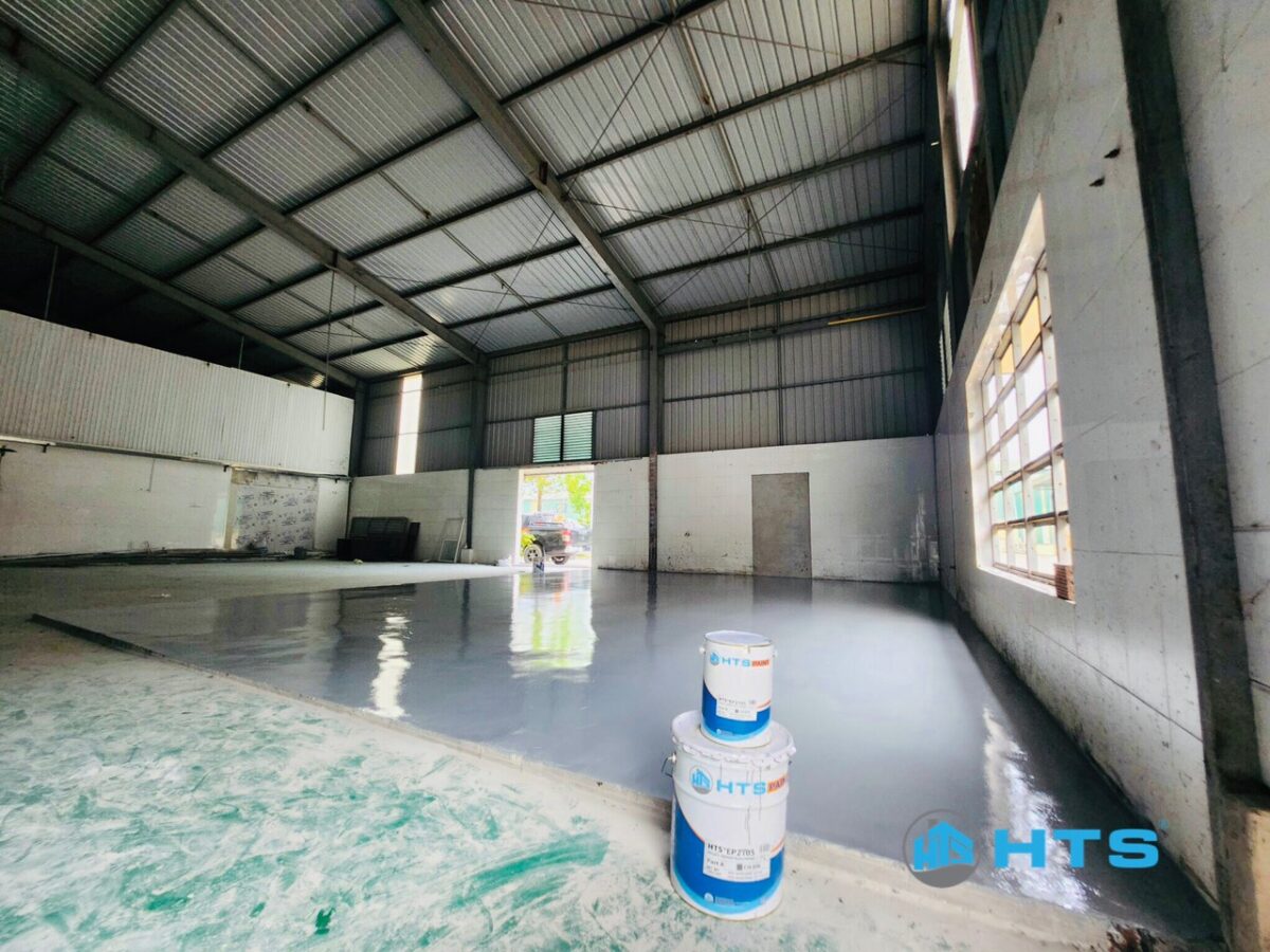 Cung cấp sơn sàn Epoxy cho nhà máy thực phẩm tại Hải Dương