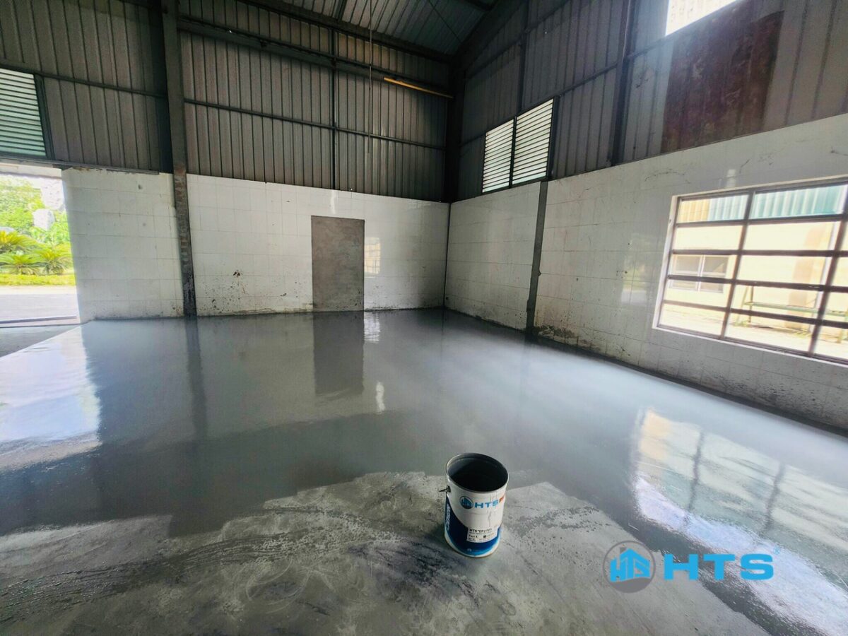 Cung cấp sơn sàn Epoxy cho nhà máy thực phẩm tại Hải Dương