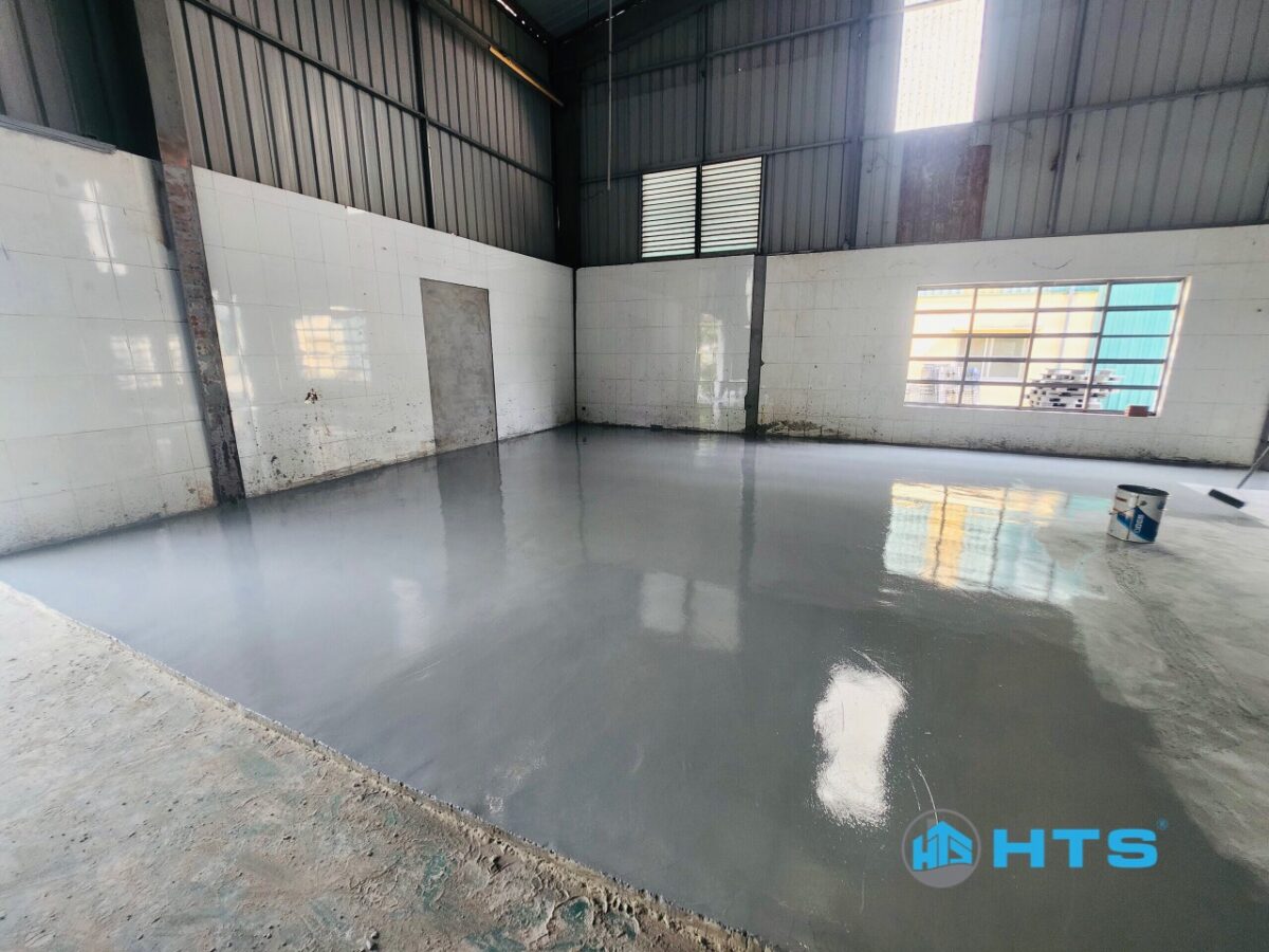 Cung cấp sơn sàn Epoxy cho nhà máy thực phẩm tại Hải Dương