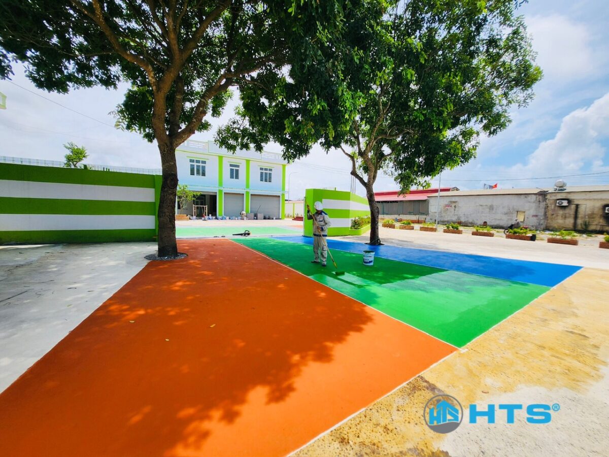 Cấp sơn thể thao - Trường Mầm Non Sao Mai