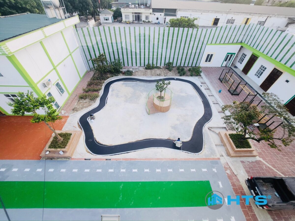 Cấp sơn thể thao - Trường Mầm Non Sao Mai