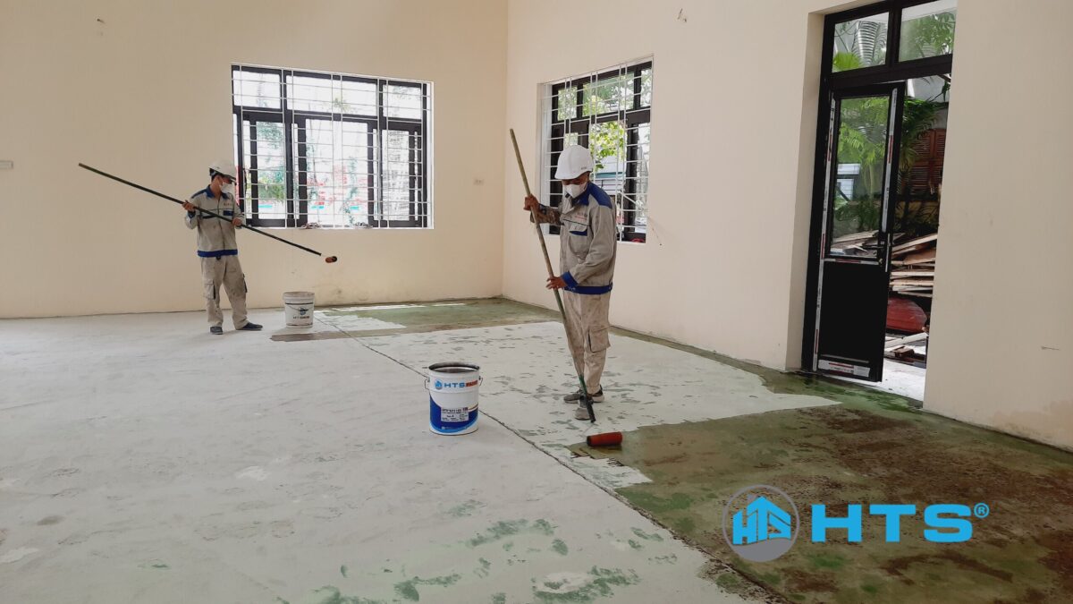 Cấp sơn thể thao - Nhà thi đấu đa năng Phúc Yên