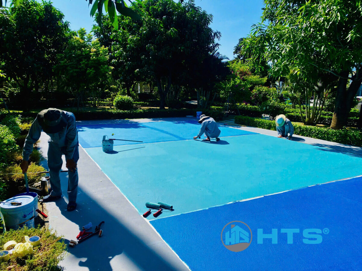 Cấp sơn thể thao - Cụm sân Pickleball Bến Tre