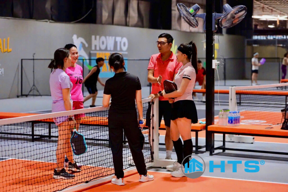 Cấp sơn thể thao - Cụm sân Pickleball Hưng Yên