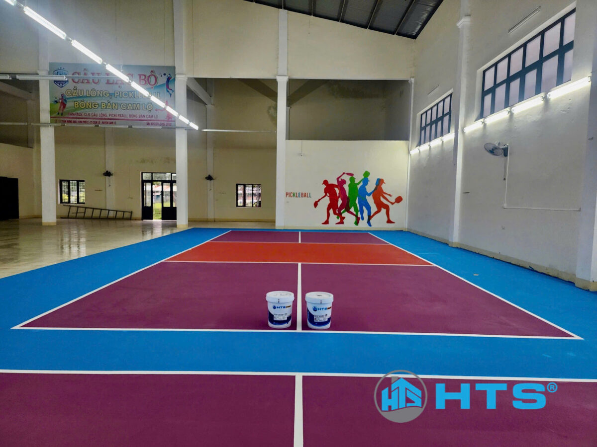 Cấp sơn thể thao - Cụm 6 sân Pickleball Quảng Trị