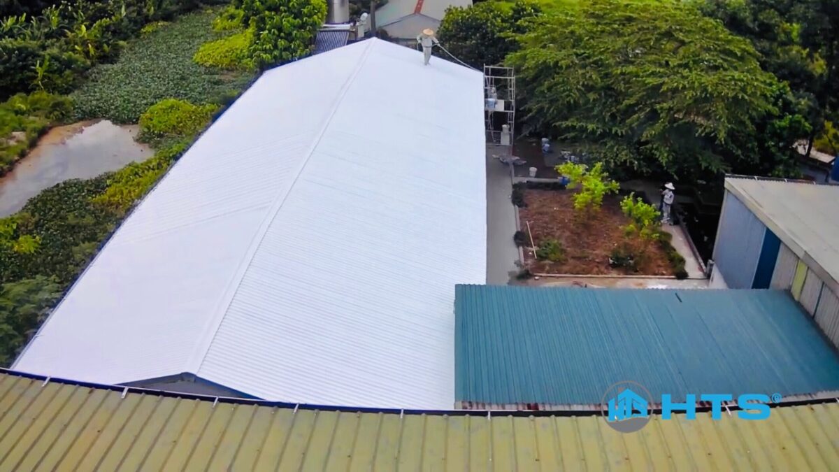 Cấp sơn chống nóng - Nhà xưởng Đông Anh