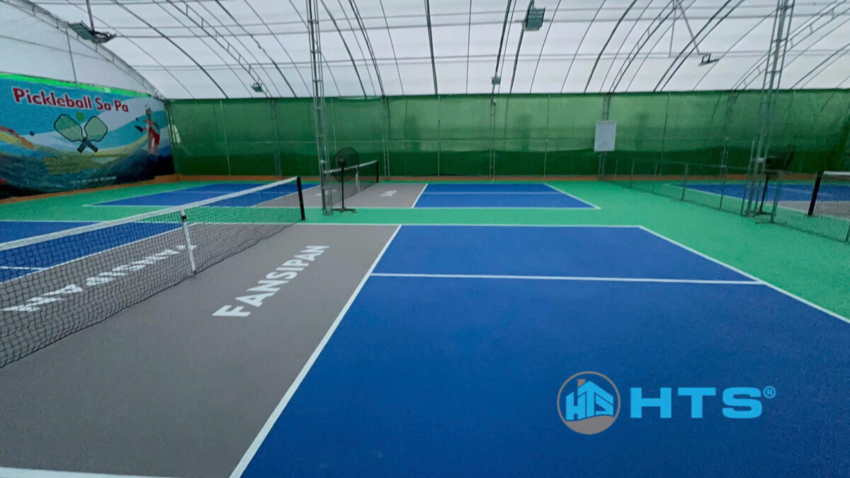 Cấp sơn thể thao - Cụm sân Pickleball Sapa