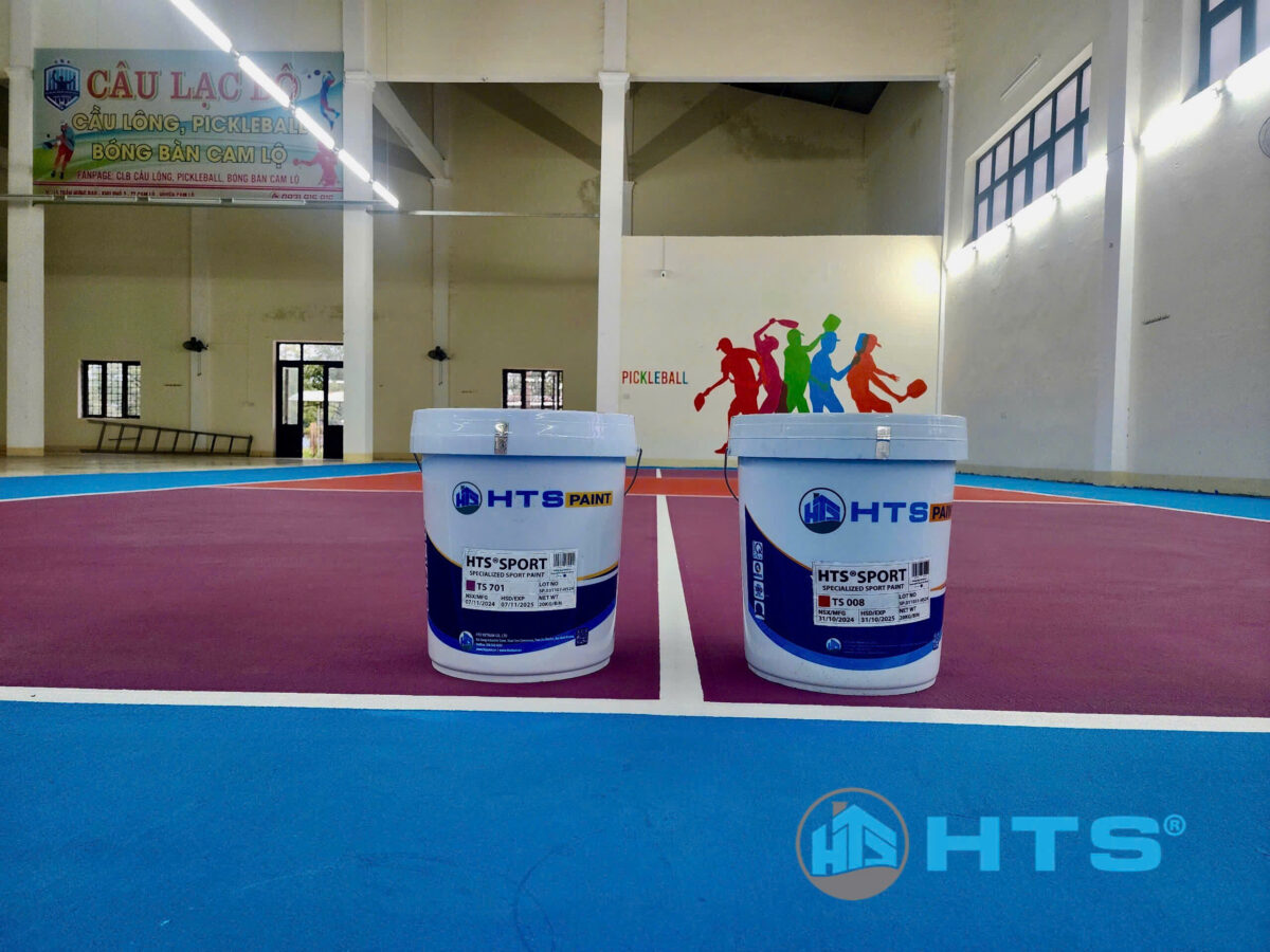 Cấp sơn thể thao - Cụm 6 sân Pickleball Quảng Trị