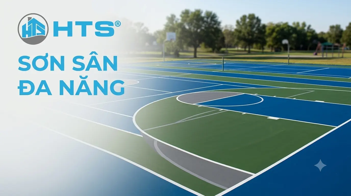 Sơn Sân Đa Năng HTSpaint – Bền Đẹp, Chống Thấm