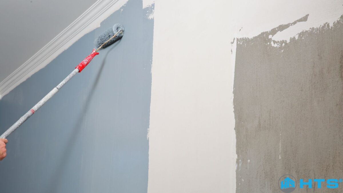 Hình ảnh sơn chống rỉ sét màu xám HTSpaint giúp ngăn ngừa rỉ sét, tăng độ bền và thẩm mỹ cho bề mặt kim loại