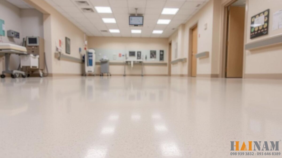 Lưu ý cần biết khi lựa chọn sơn sàn epoxy phù hợp cho môi trường bệnh viện
