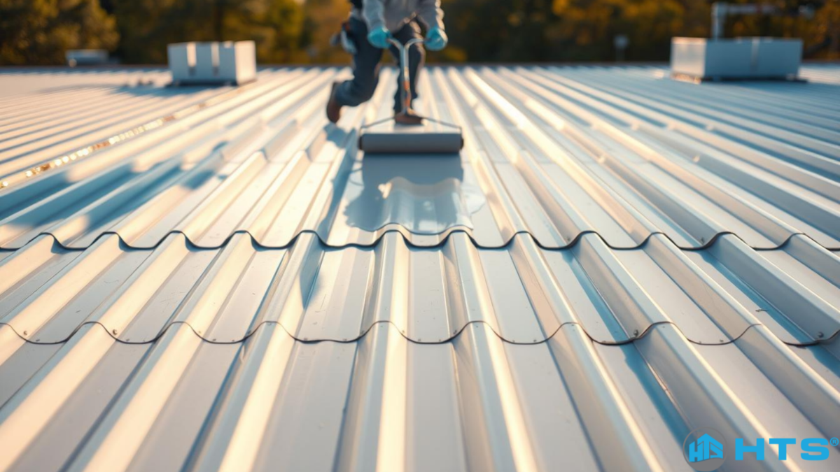 Sơn chống nóng mái tôn giúp chống hấp thụ nhiệt, bảo vệ và làm mát công trình hiệu quả