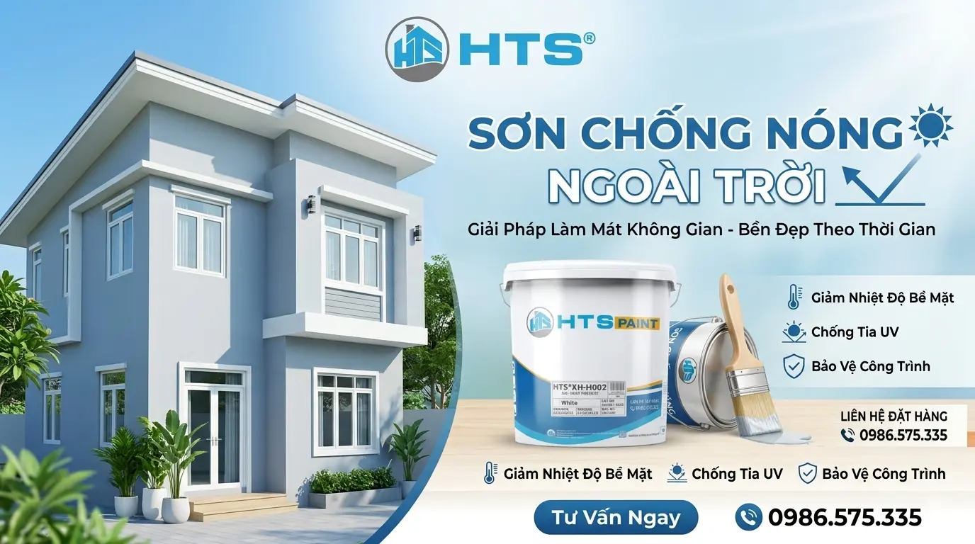 Giải Pháp Sơn Chống Nóng Ngoài Trời Hiệu Quả Cho Mọi Công Trình