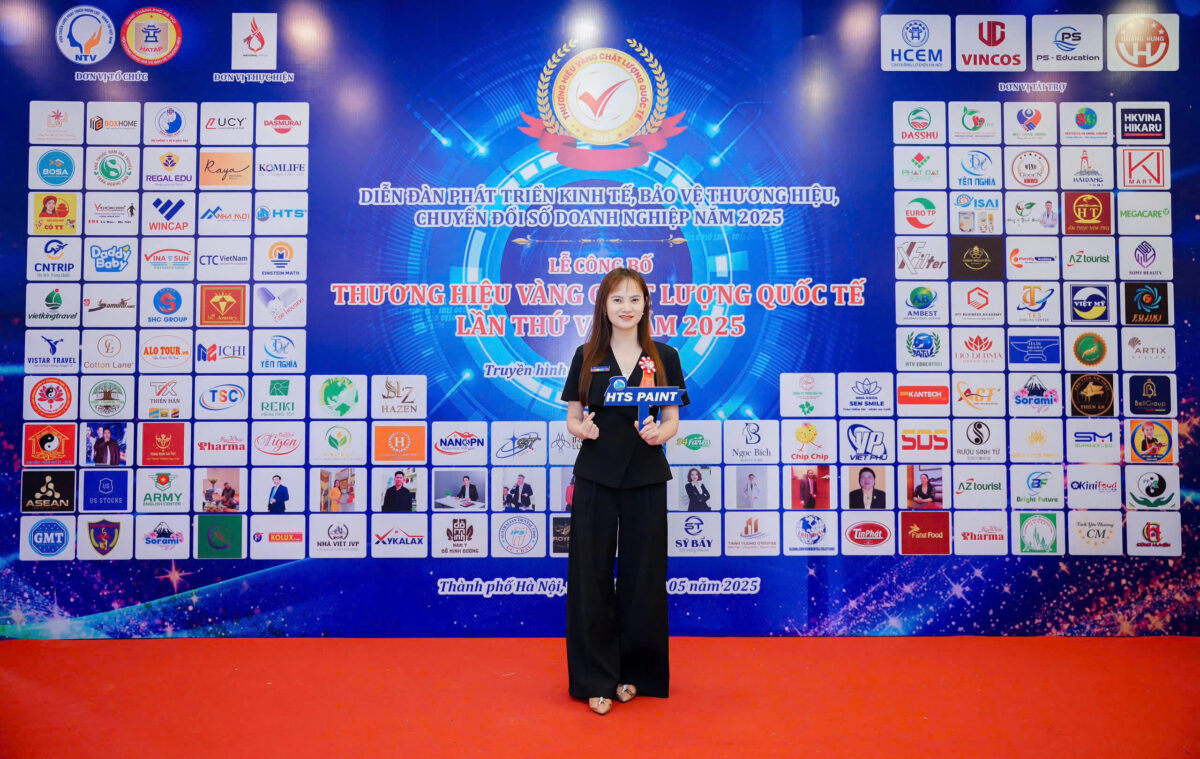 HTS Việt Nam khẳng định thương hiệu thông qua chất lượng sản phẩm sơn và sự cam kết phát triển bền vững