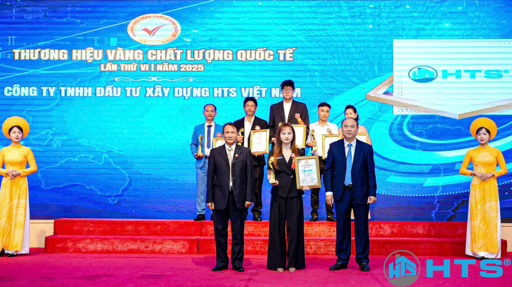 HTSpaint Khẳng Định Vị Thế Thương Hiệu Với Giải Thưởng Chất Lượng Quốc Tế 2025