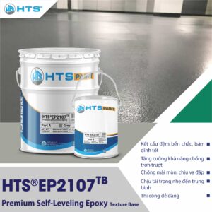 HTS®EP2107TB Sơn phủ Epoxy Tự San Đệm chống trơn trượt