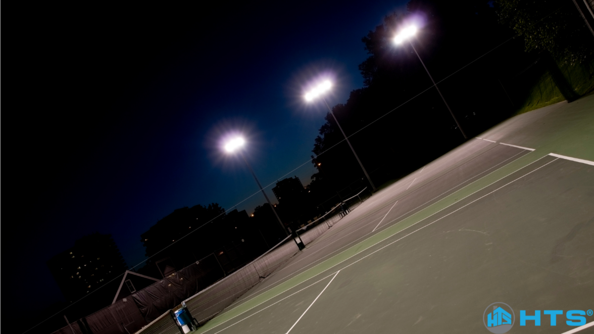 Điểm Khác Biệt Khi Chọn HTSpaint Làm Đối Tác cho thiết kế chiếu sáng sân tennis và thi công sân thể thao