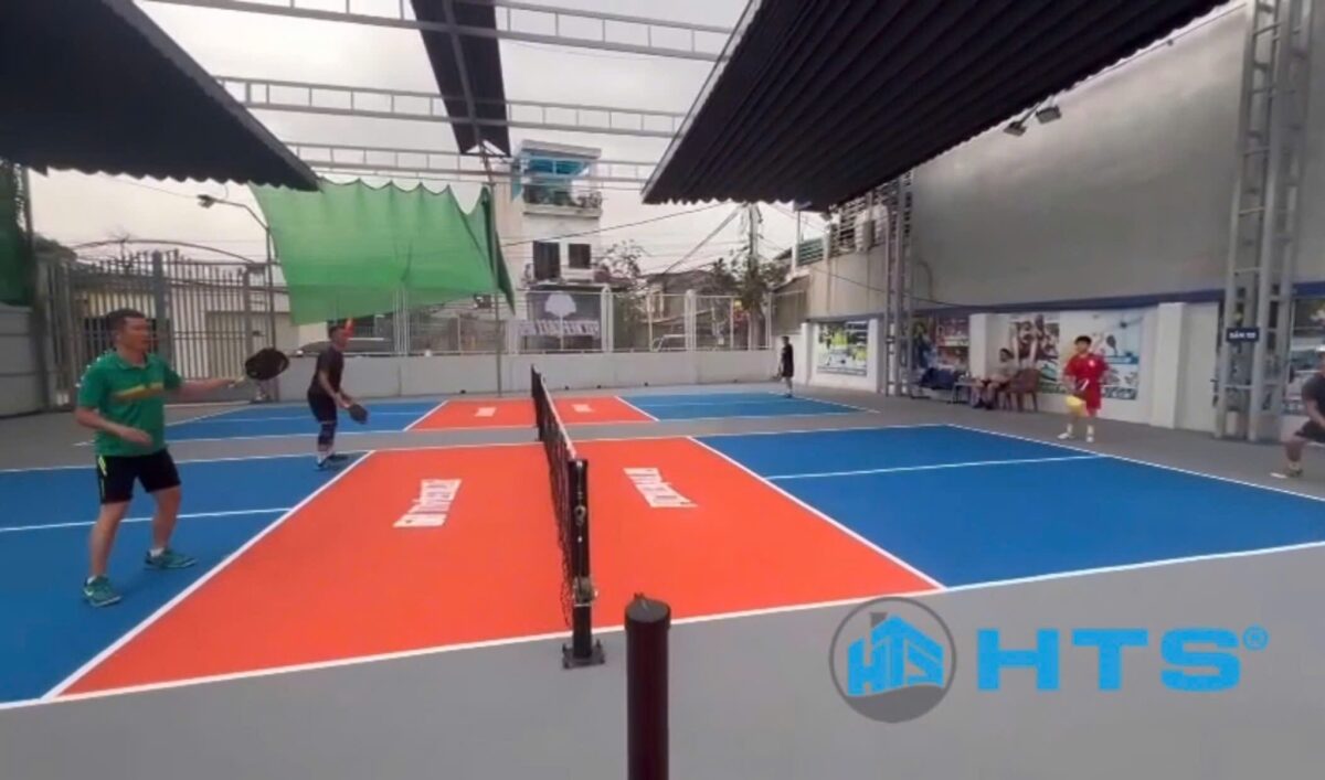 Sơn Sân Pickleball – Cụm sân Green Pickleball Lê Chân – Hải Phòng