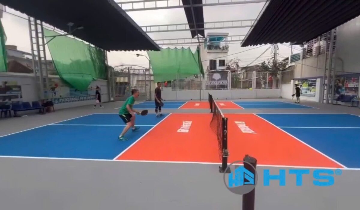 Sơn Sân Pickleball – Cụm sân Green Pickleball Lê Chân – Hải Phòng