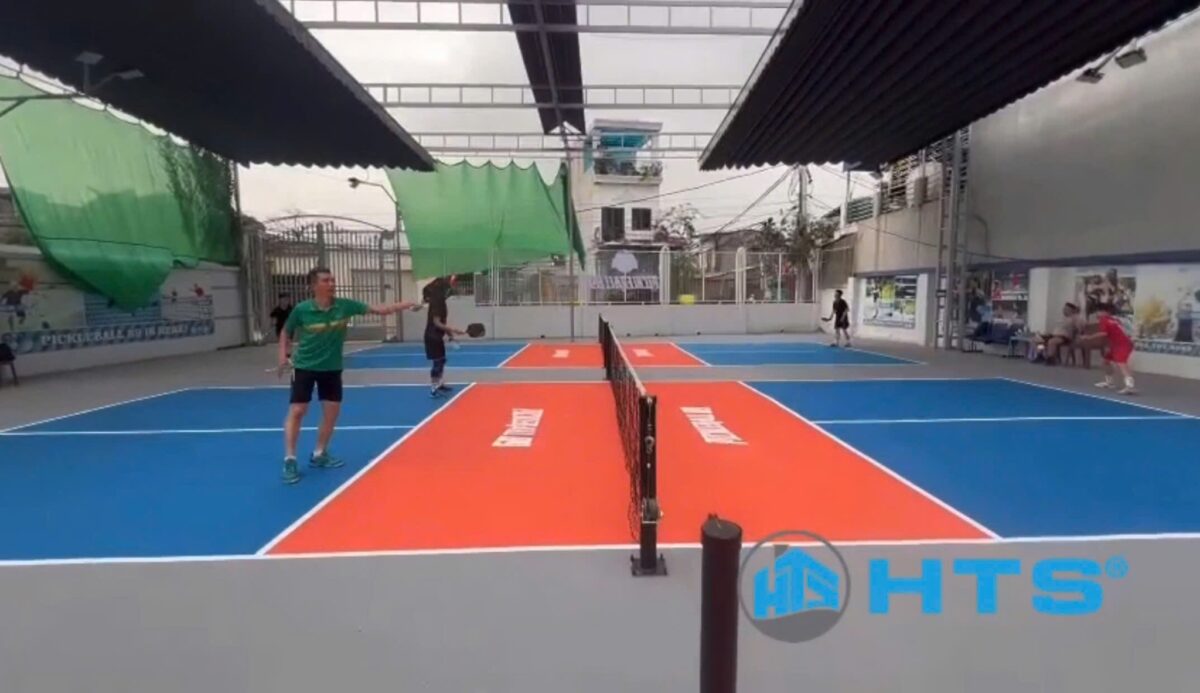 Sơn Sân Pickleball – Cụm sân Green Pickleball Lê Chân – Hải Phòng