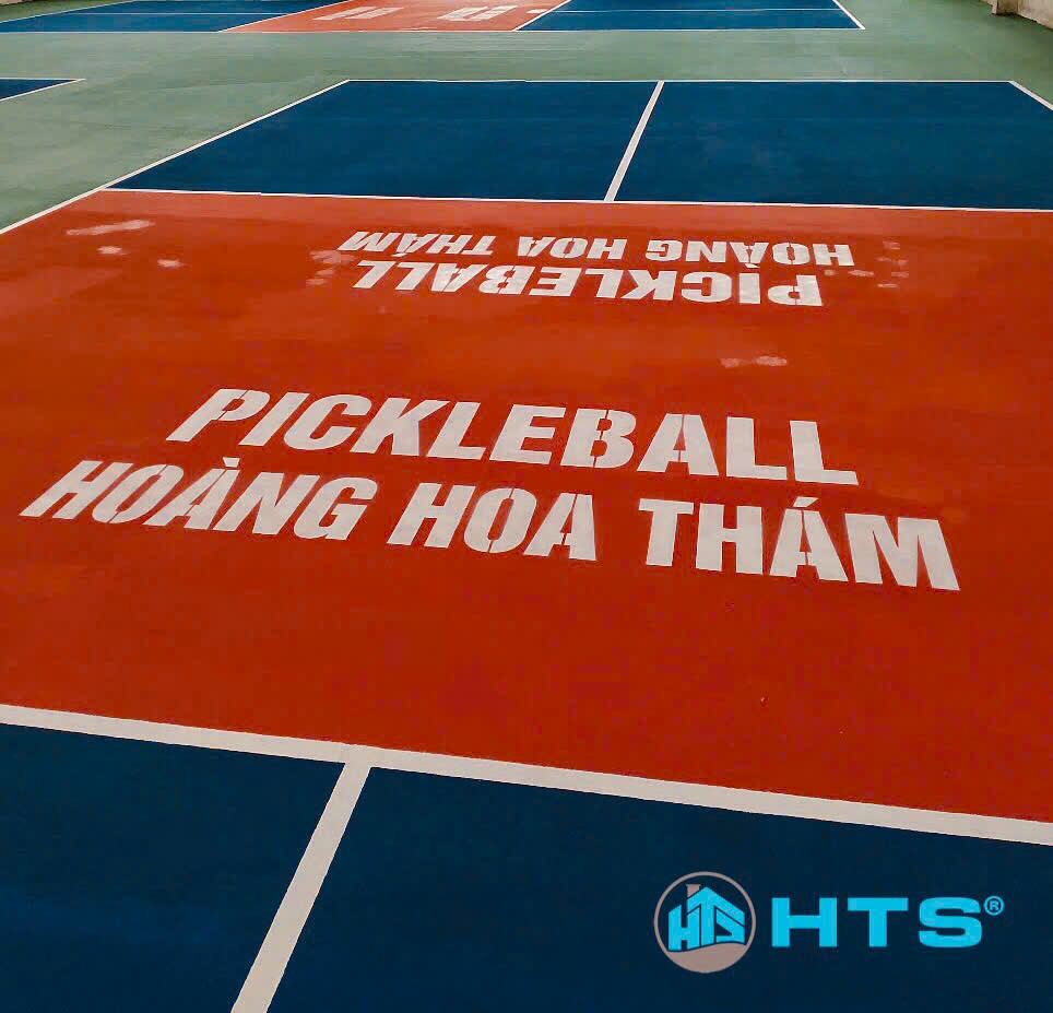 Sơn Sân Pickleball – Cụm sân Pickleball Hoàng Hoa Thám 