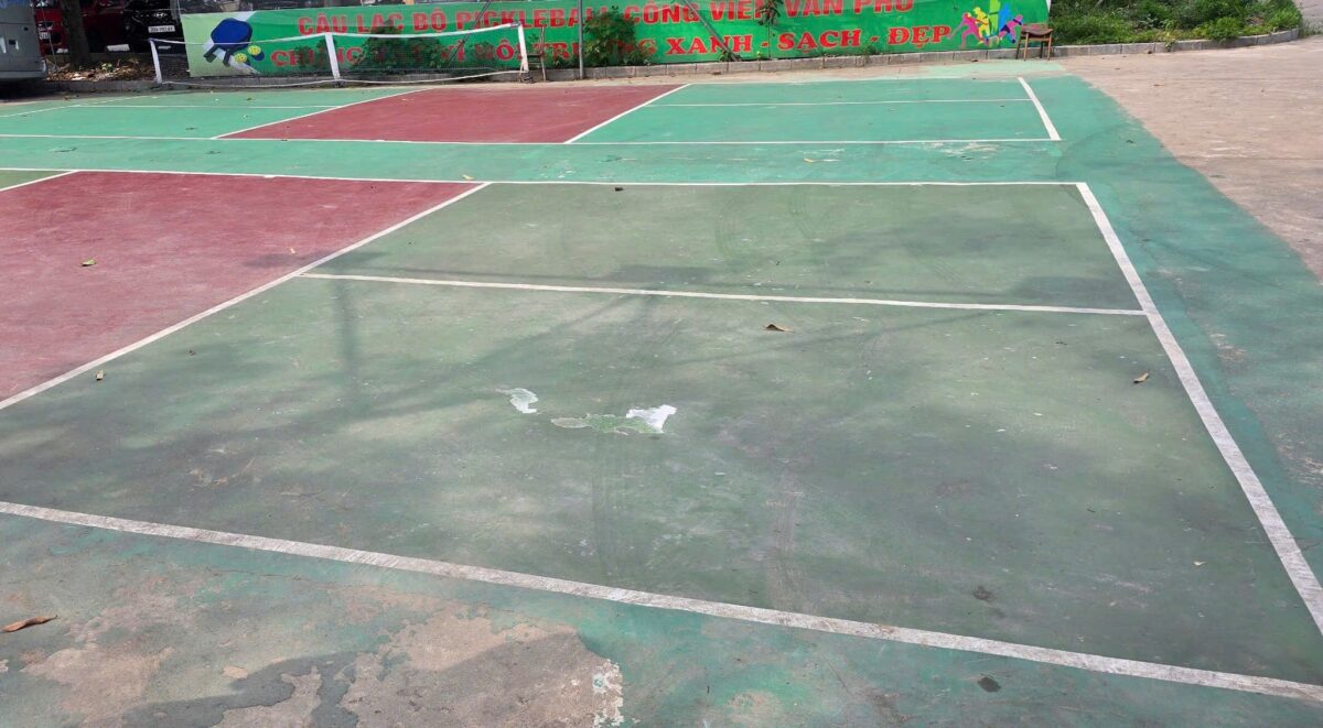 Sơn Sân Pickleball – Cụm sân Pickleball Văn Phú – Hà Đông