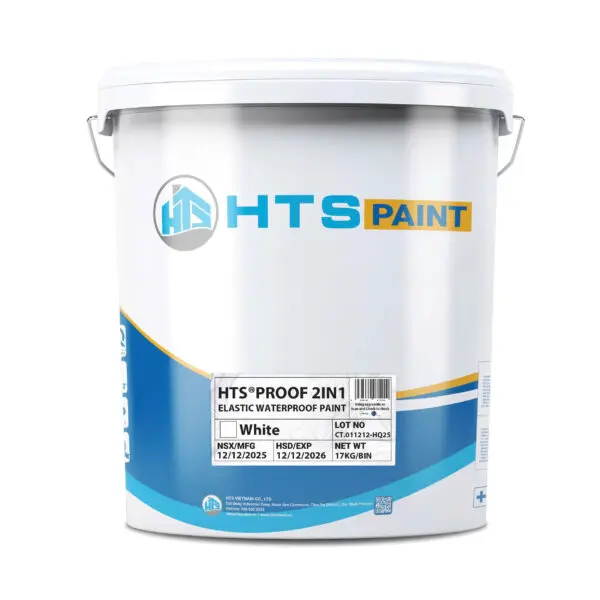 HTS®PROOF 2IN1 Sơn Chống Thấm Đàn Hồi HTS®PROOF 2IN1 Sơn Chống Thấm Đàn Hồi