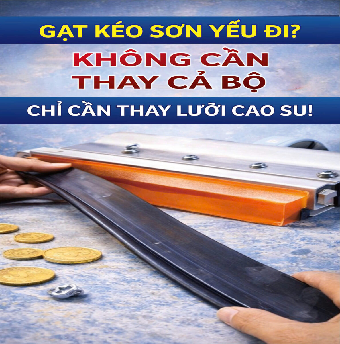 Ứng Dụng Đa Dạng Của Lưỡi Gạt Nước Sàn Thi Công Trong Công Trình