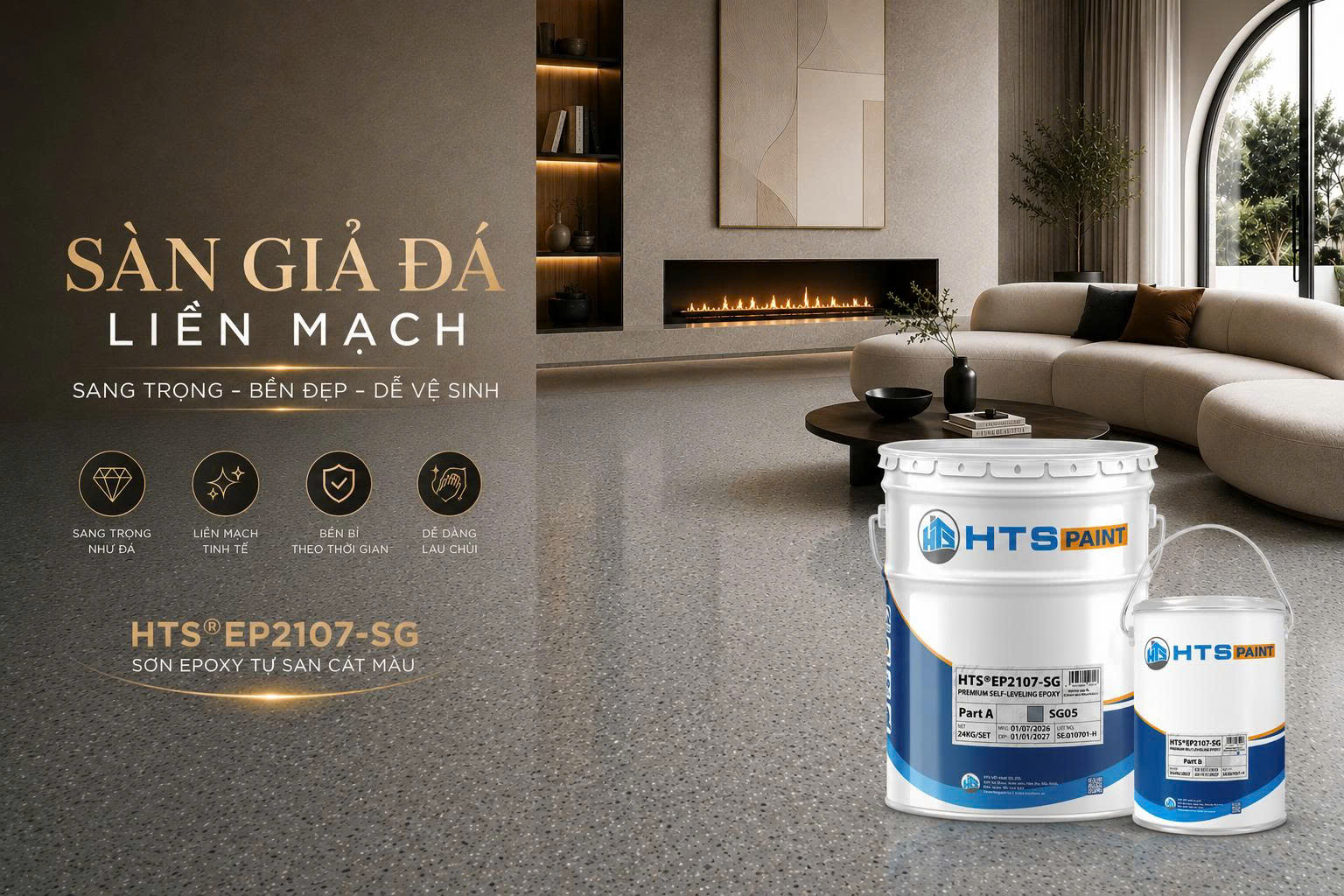 Đặc tính kỹ thuật sơn epoxy cùng ưu điểm nổi bật bền đẹp, chịu lực tốt