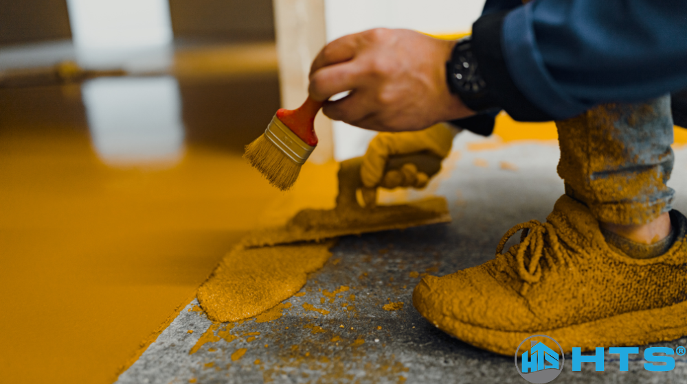 Dịch vụ sơn epoxy nền bê tông nhà xưởng bền đẹp, chống bụi