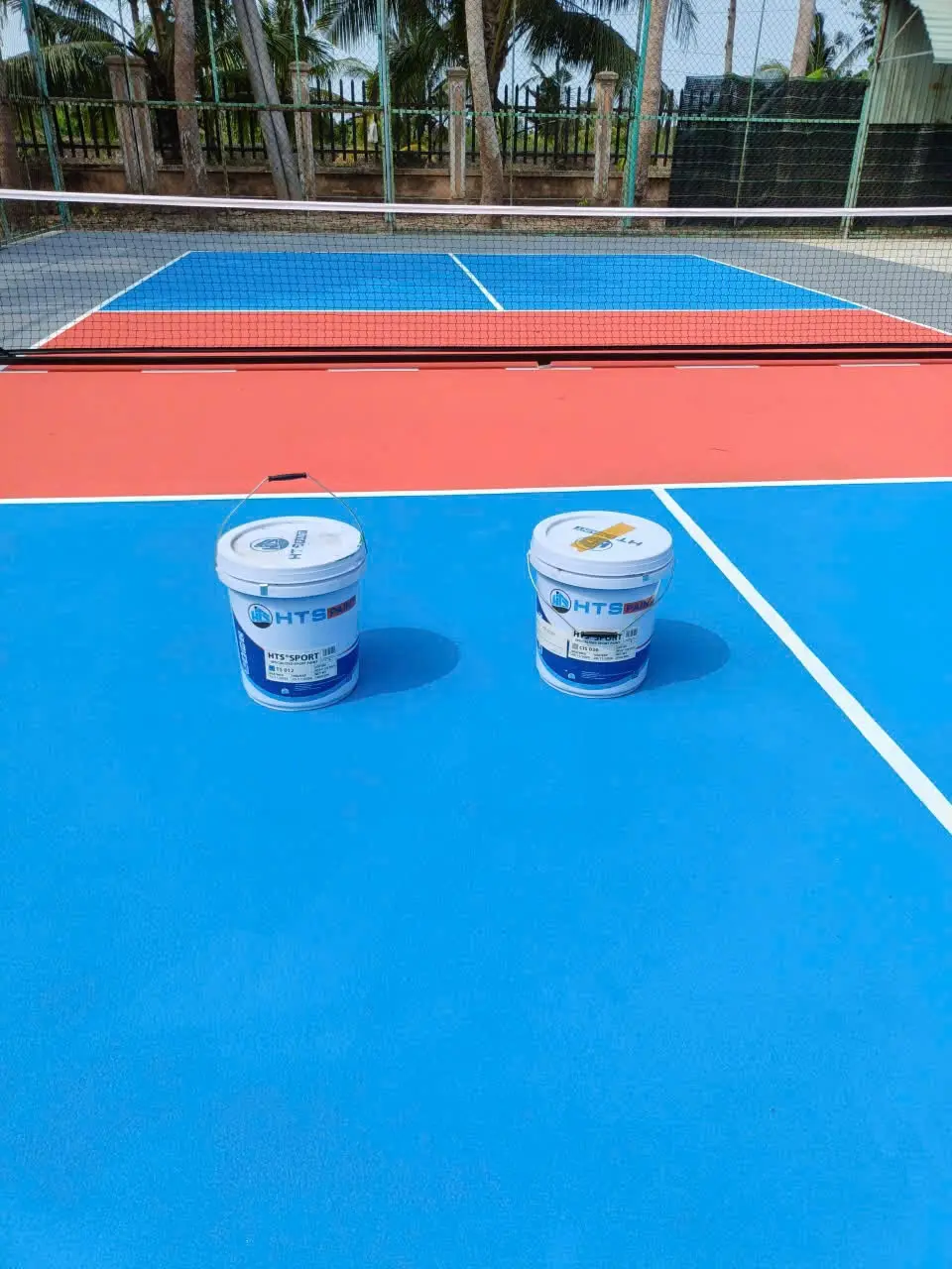 Kiểm Chứng Độ Bền Hệ Sơn HTS®Sport Tại Cụm Sân Pickleball Châu Bình