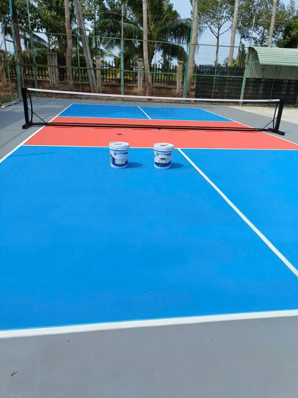 Kiểm Chứng Độ Bền Hệ Sơn HTS®Sport Tại Cụm Sân Pickleball Châu Bình