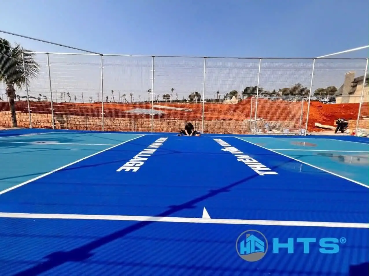 Cấu Tạo Hệ Thống Sơn Sân Pickleball HTS®SPORT Tại Thiên Vân Village, Lâm Đồng