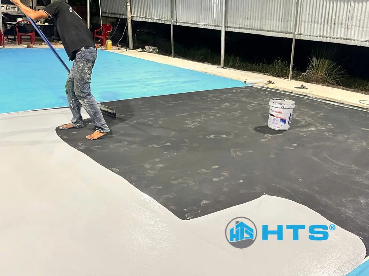 Thi Công Sơn Cụm Sân Pickleball Tại Thủ Thừa – Tây Ninh