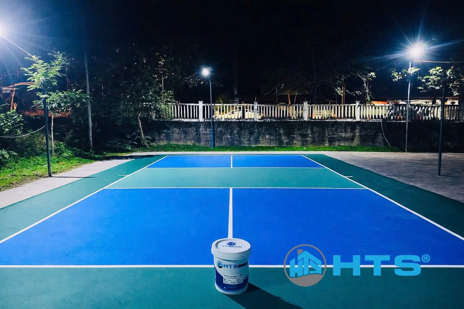 Cung Cấp Sơn Sân Thể Thao HTS®Sport Cho Chuỗi Dự Án Miền Trung