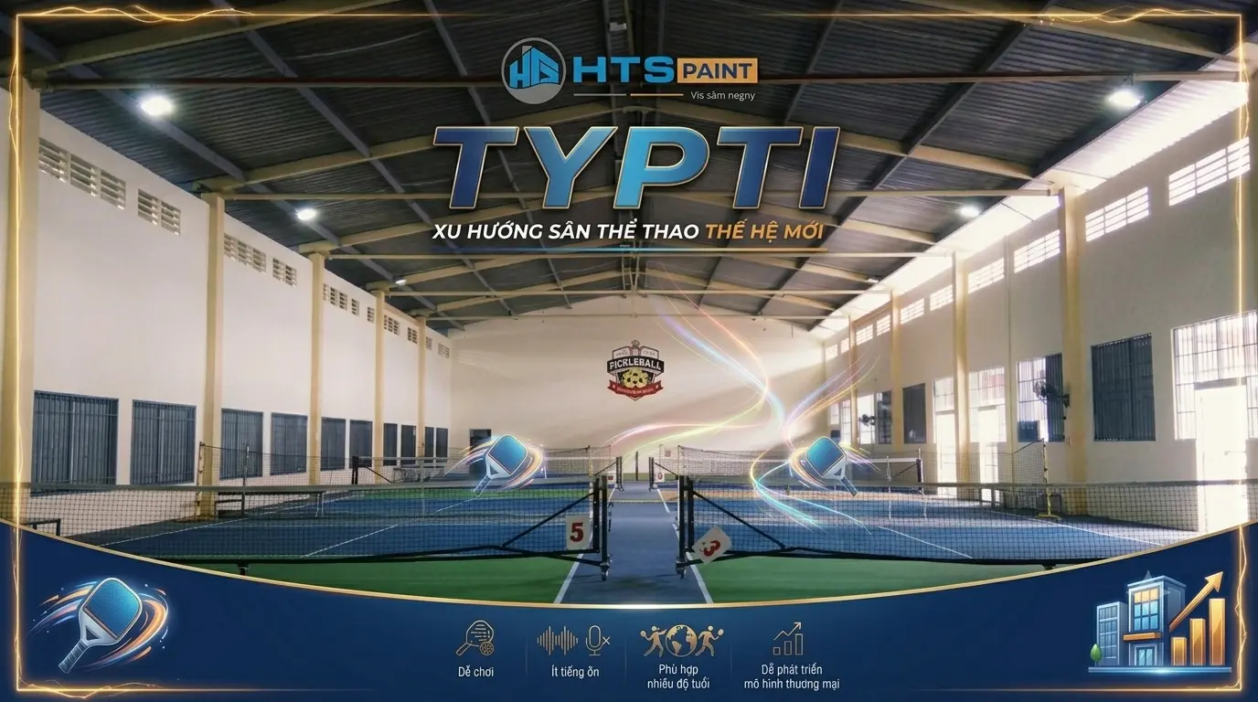 Quy Trình Thi Công Sơn Sân Typti Cho Thợ