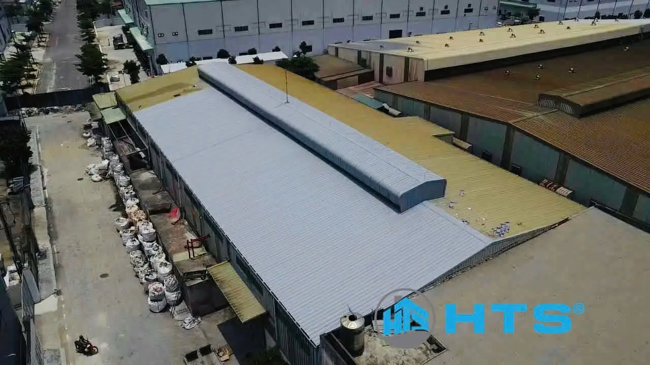 Sơn Chống Nóng Mái Tôn Nhà Xưởng 5.000m² Tại Đan Phượng – Hà Nội