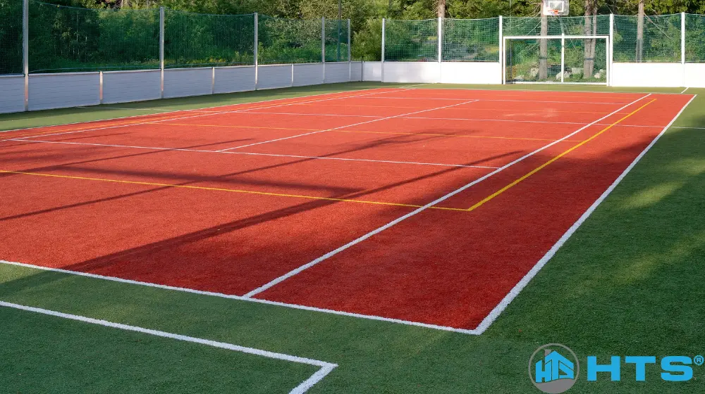 Bản vẽ thiết kế sân Typti chi tiết thể hiện đầy đủ kích thước, bố trí khu vực thi đấu và các đường kẻ chuẩn theo quy định