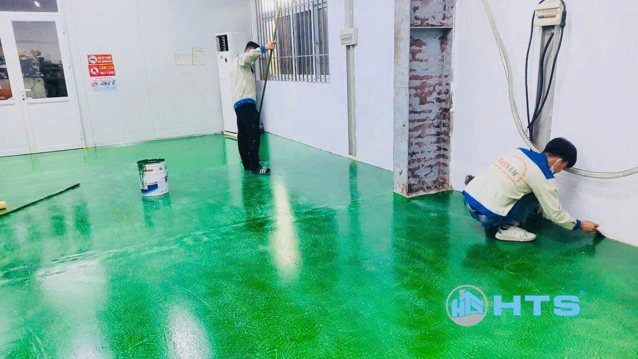 Thi Công Sơn Epoxy Sàn Nhà Máy Thực Phẩm Tại Hải Dương