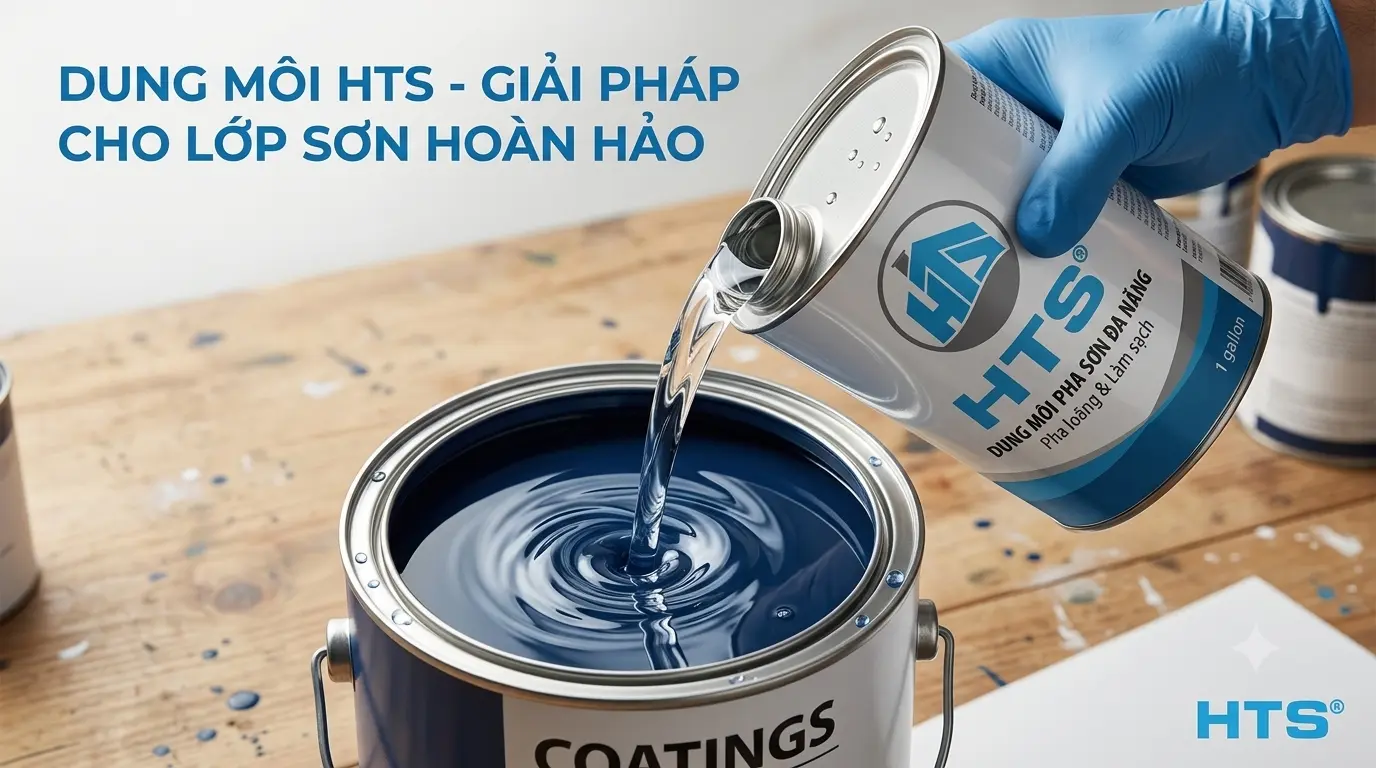 Dung Môi Pha Sơn Cách Chọn, Pha Và Sử Dụng Đúng Kỹ Thuật