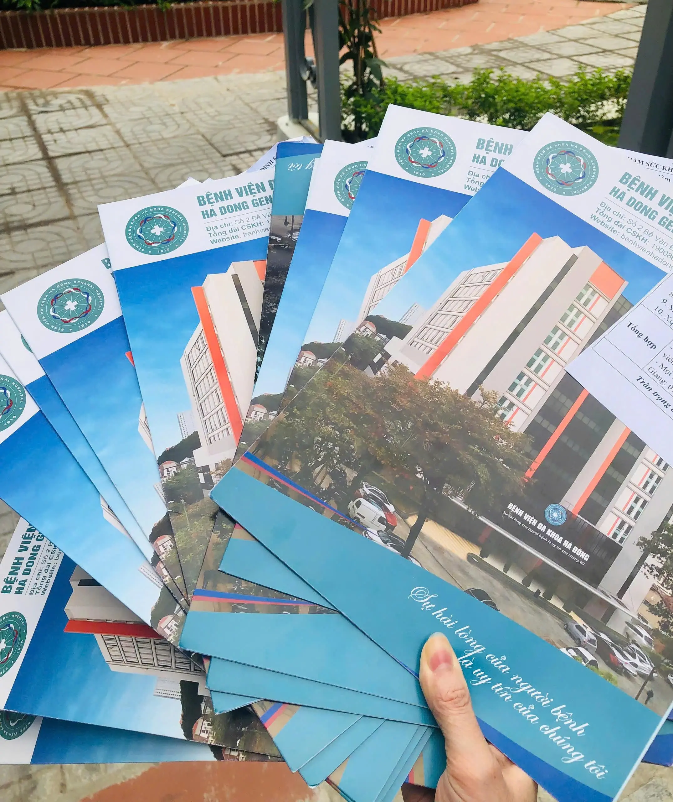 Hồ sơ khám sức khỏe định kỳ của Bệnh viện Đa khoa Hà Đông cấp cho cán bộ nhân viên HTS Việt Nam